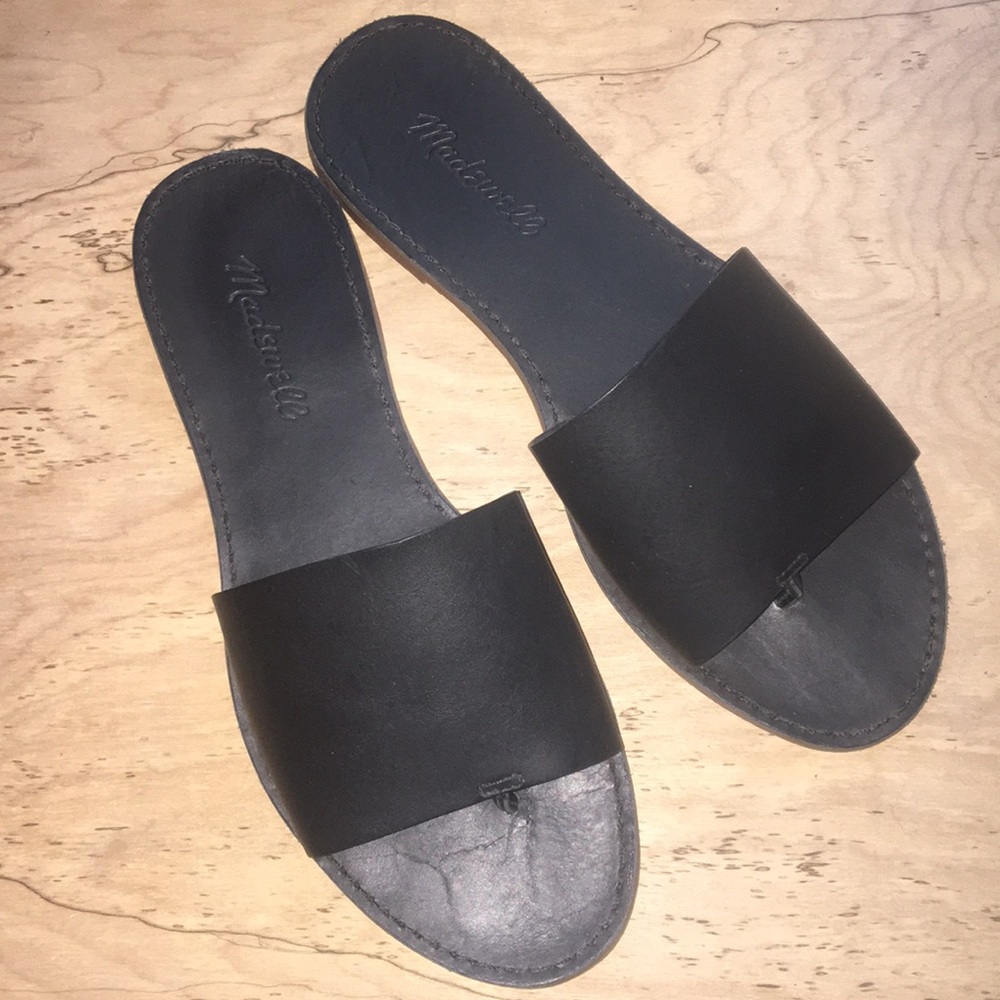 Madewell Boardwalk Post Slide Sandals